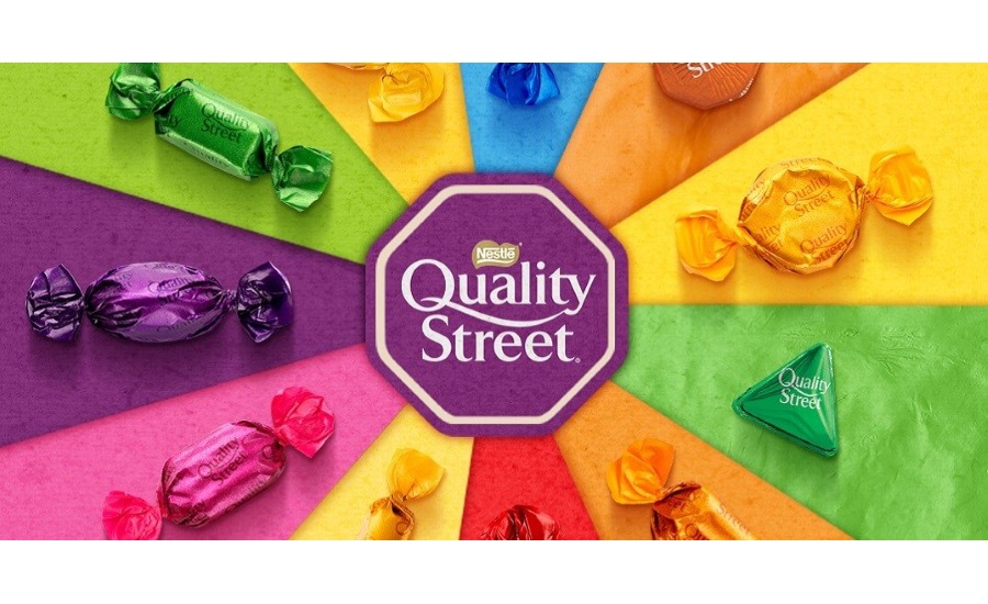 Quality Street changes wrappers to recyclable paper