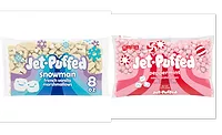 Jet-Puffed releases Peppermint, Snowman seasonal winter marshmallows Jet-Puffed releases Peppermint, Snowman seasonal winter marshmallows