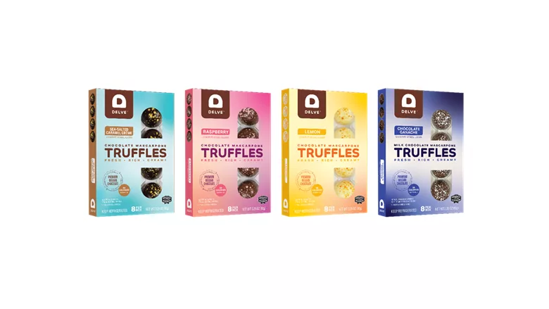 Schuman Cheese launches Delve Mascarpone Truffles