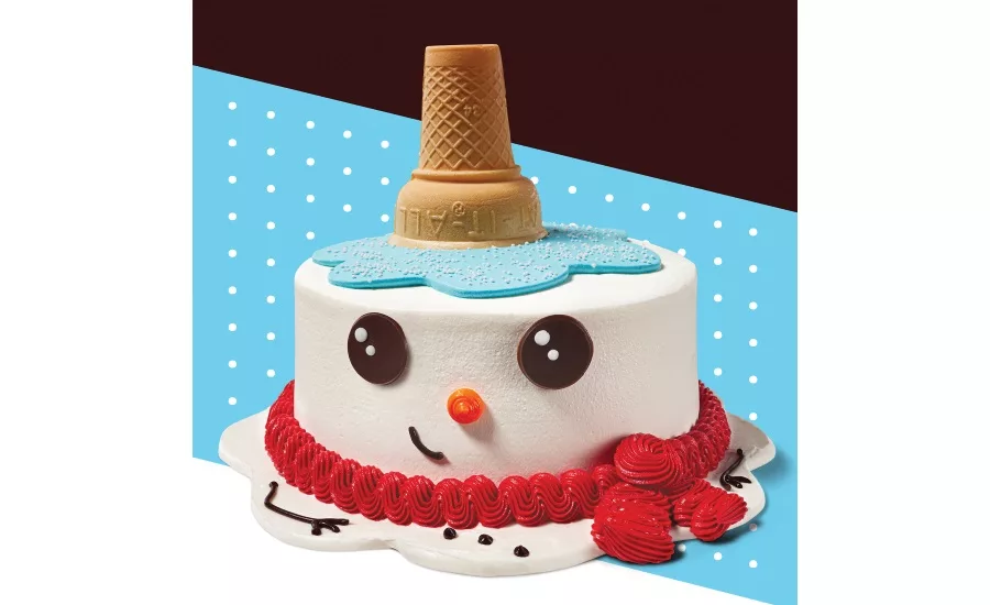 Baskin-Robbins' Brr the Snowman Cake returns for the holidays