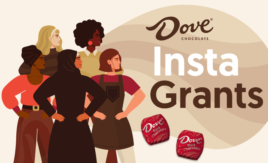 Dove Chocolate supports women entrepreneurs with return of Dove InstaGrants program