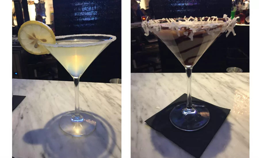 Sugar Factory martinis
