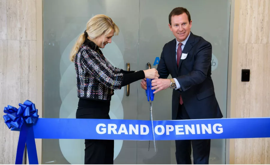 AAK ribbon cutting