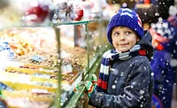 Christmas kid stock