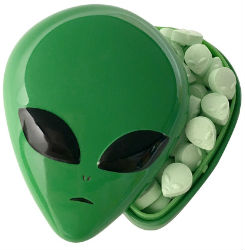 Alien Head tin