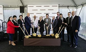 Ferrero groundbreaking