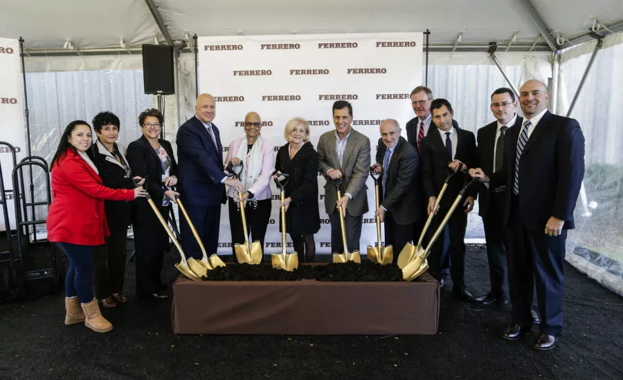 Ferrero groundbreaking