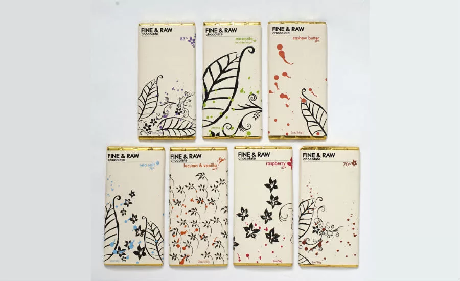 Fine and Raw packaging