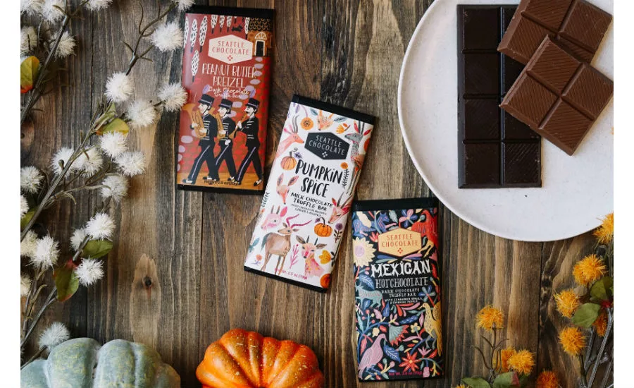 Seattle Chocolate fall bars