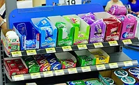 Charles Stirling (Travel) / Alamy Stock Photo Candy at checkout