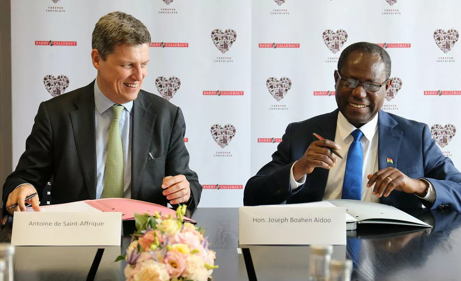 Barry Callebaut Ghana signing