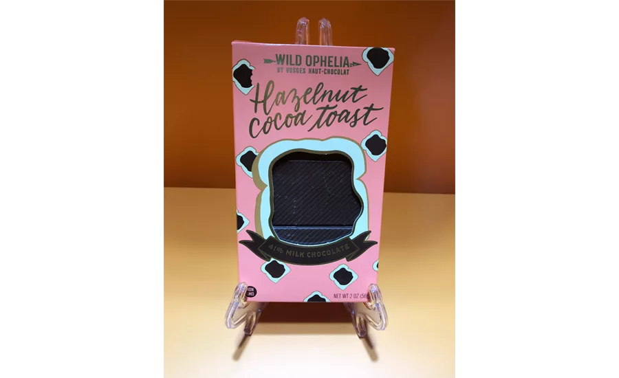 Vosges Haut-Chocolat received the second Small Business Innovator Award for Hazelnut Cocoa Toast.