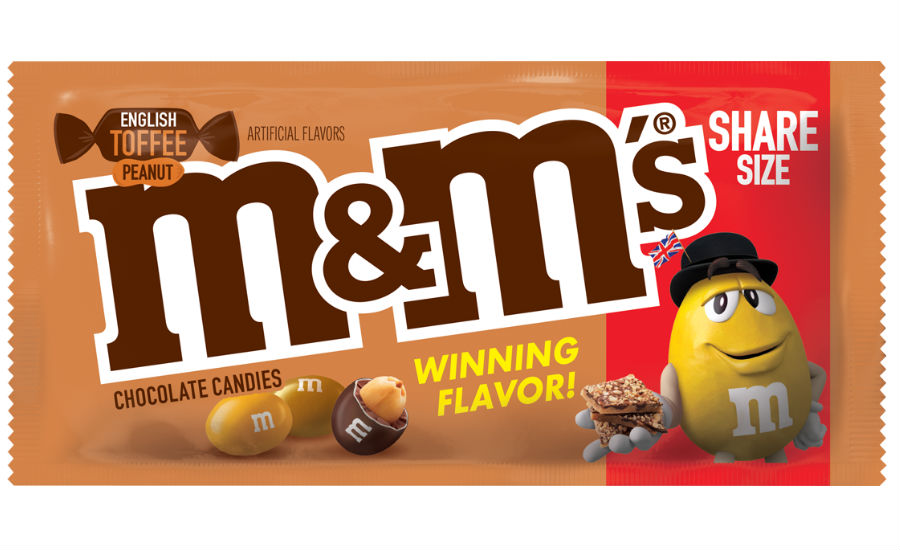 English Toffee Peanut named winning M&M'S flavor in 2019 Flavor Vote, 2019-08-07