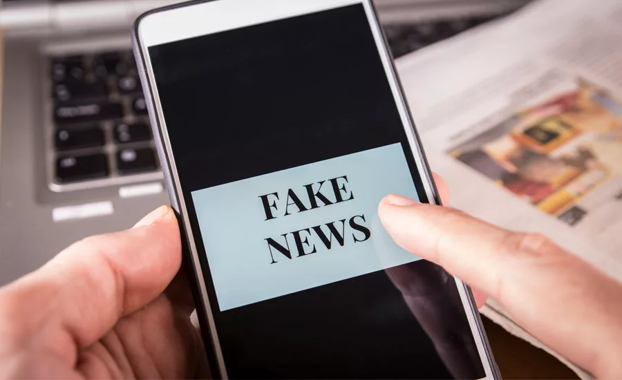 Fake news stock