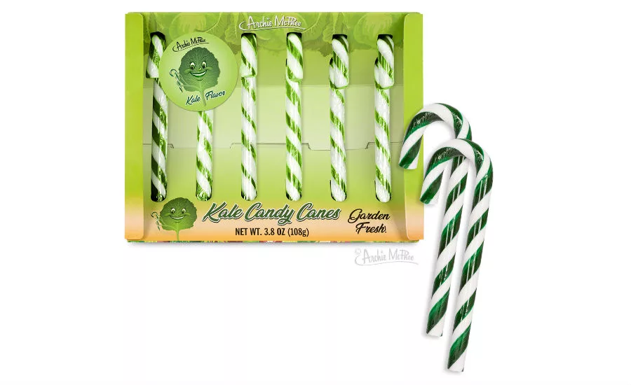 Kale Candy Canes