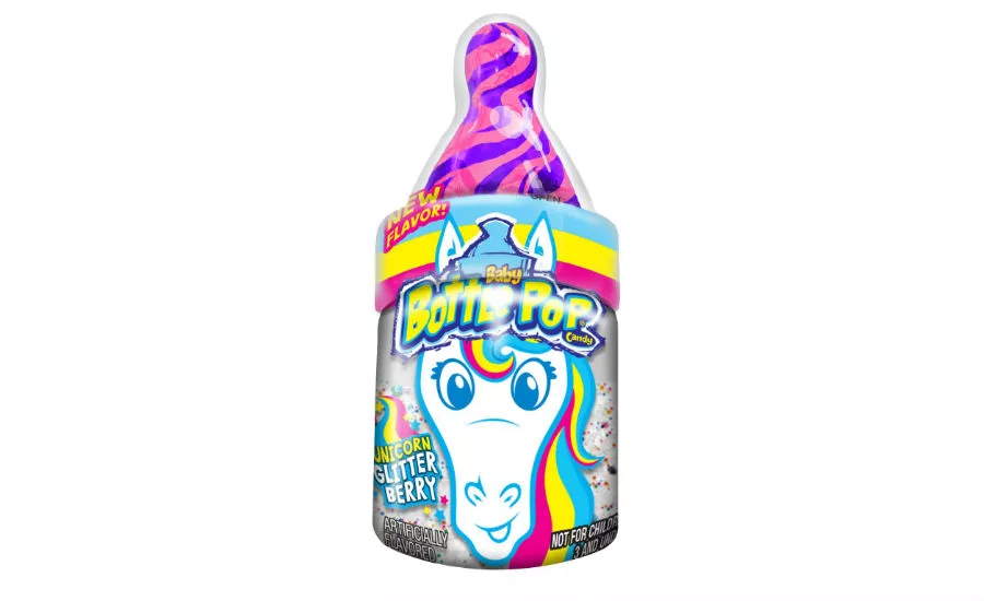 Unicorn Glitter Baby Bottle Pop