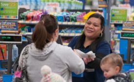 Walmart cashier