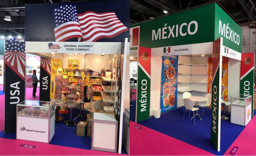 yummex US Mexico pavilions