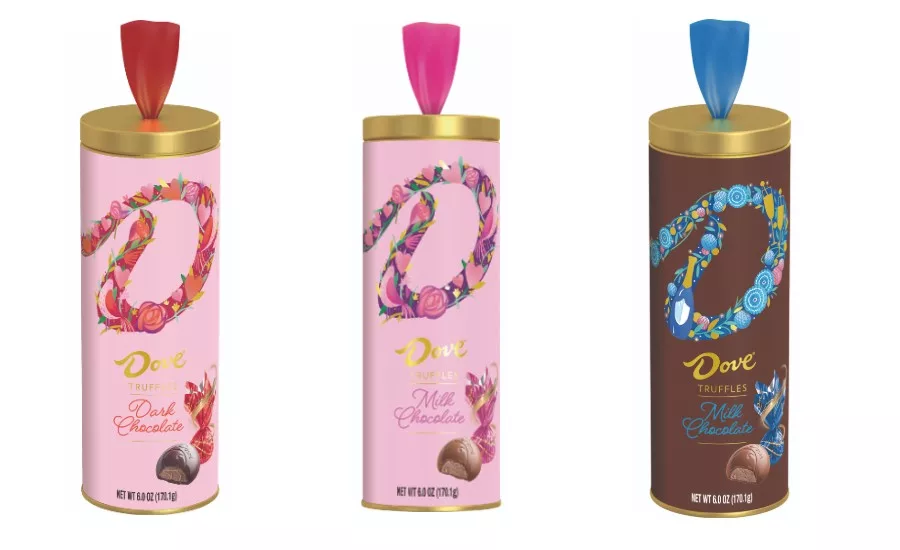 Dove gift tubes