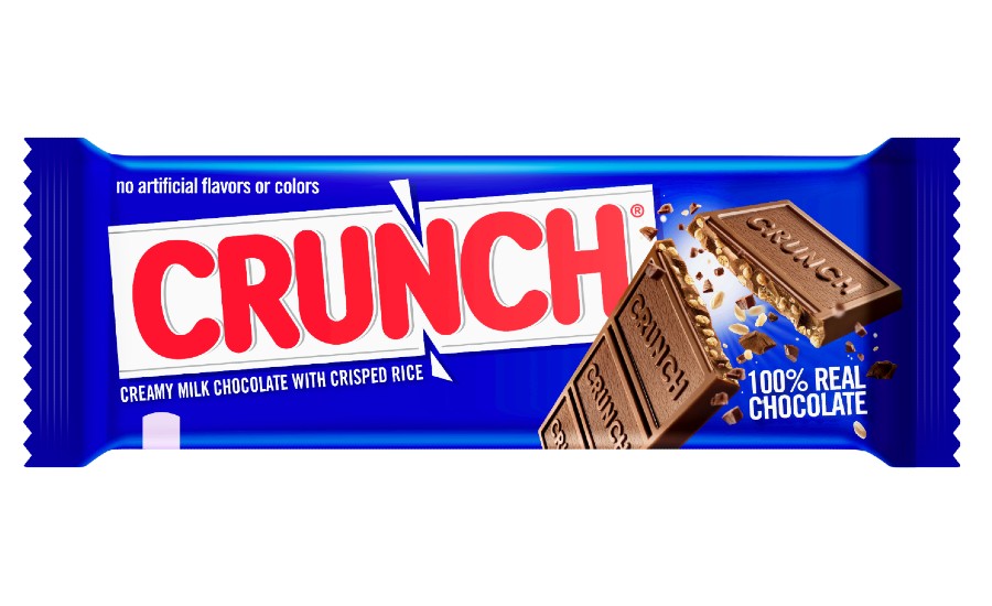 Ferrero introduces updated logo, packaging for Crunch, 2020-08-03