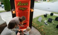 Reeses Halloween door