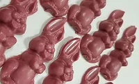 Ruby chocolate bunnies Ruby chocolate bunnies