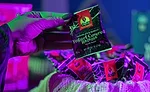Sun Maid glow in the dark packaging
