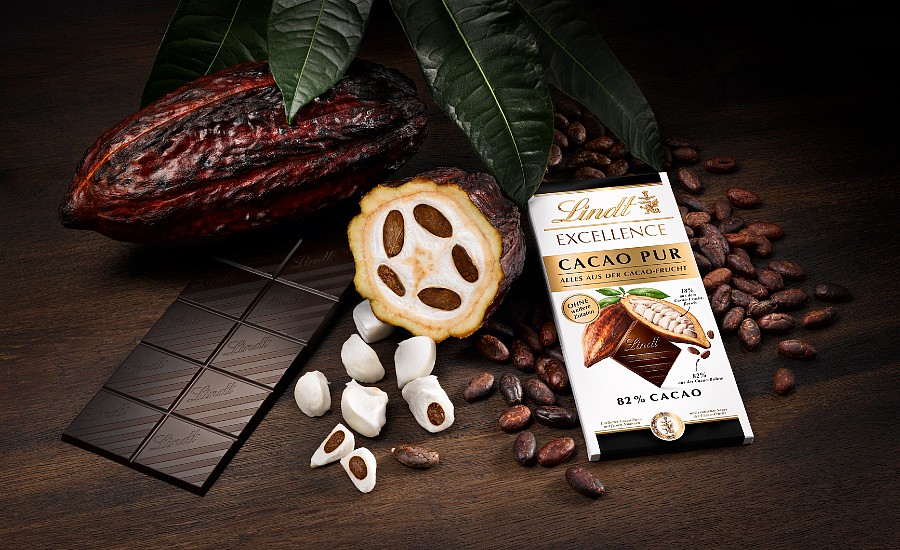 Koa partners with Lindt on chocolate bar sweetened with cocoa pulp powder |  2021-02-12 | Snack Food & Wholesale Bakery