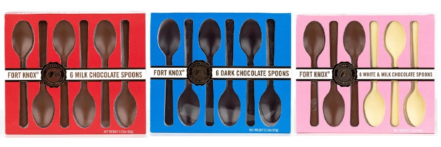 Fort Knox Chocolate Spoons