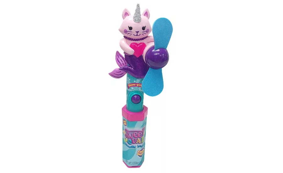 Kittycorn mermaid fan