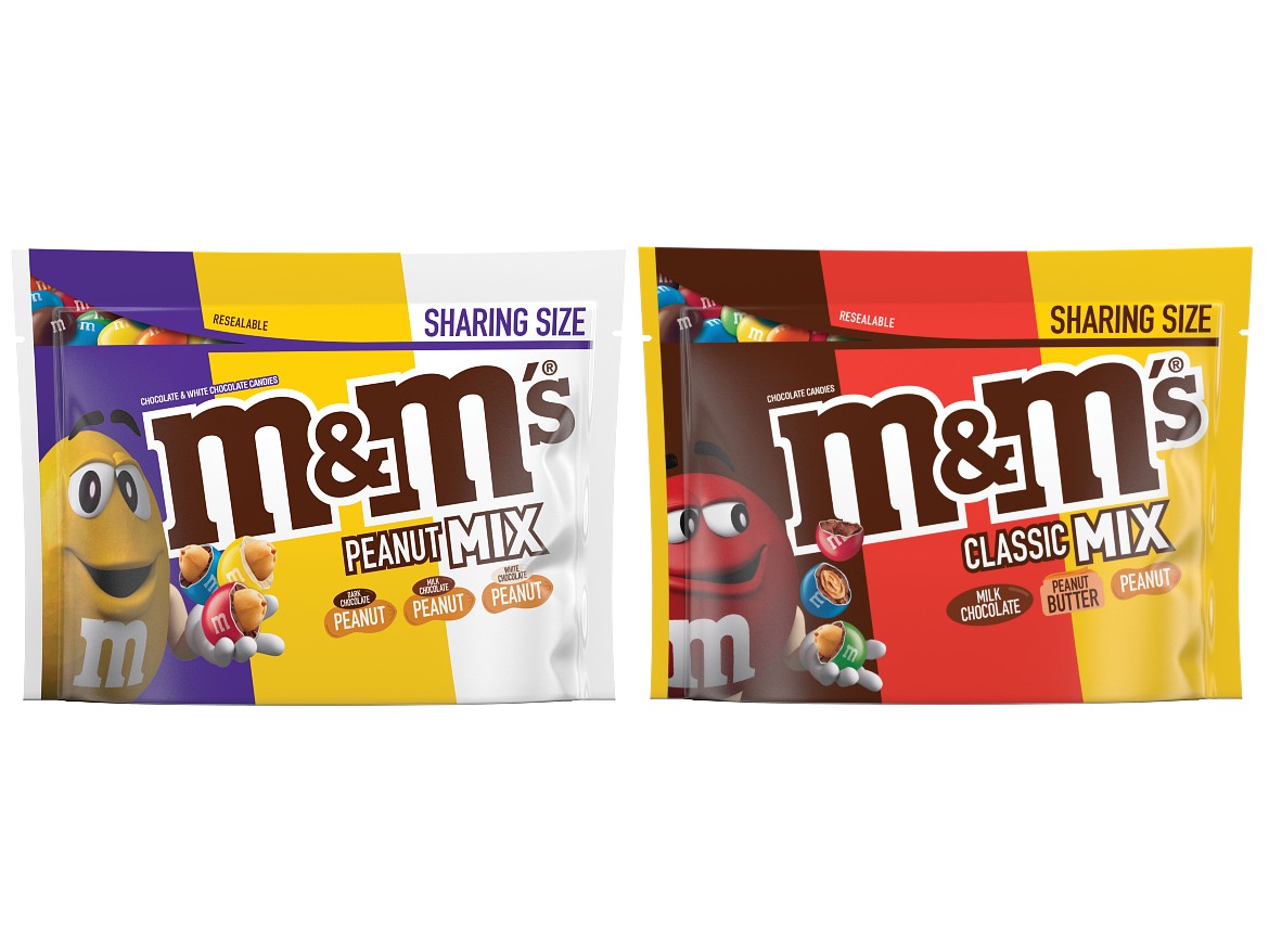 m&m mix bag