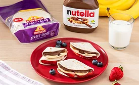 Mini Nutella Quesadillas