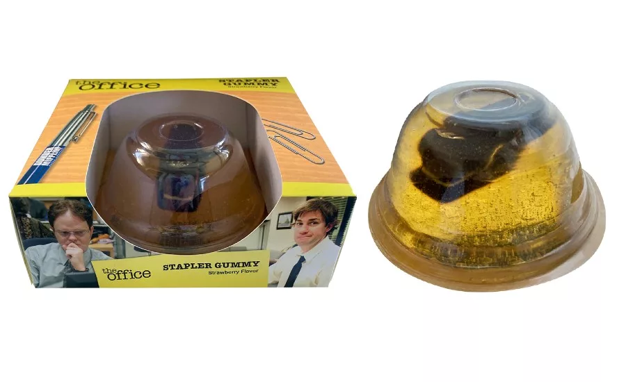 Office stapler gummy