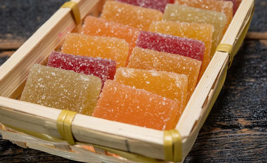 Pectin gummy candy