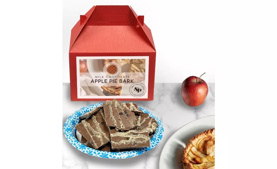 Sugar Plum Apple Pie Bark