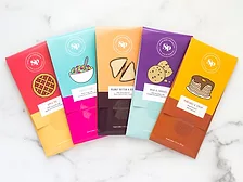 Sugar Plum chocolate bars