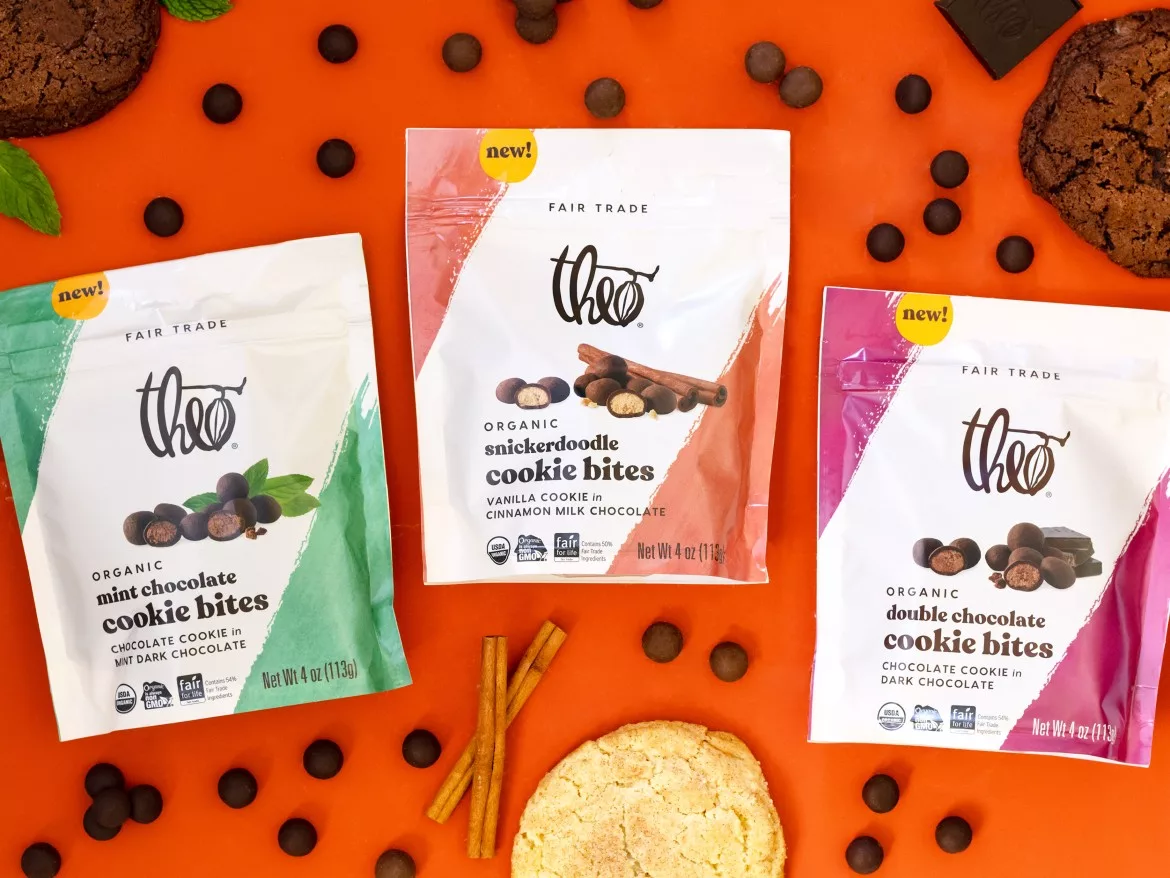 Theo Chocolate Cookie Bites