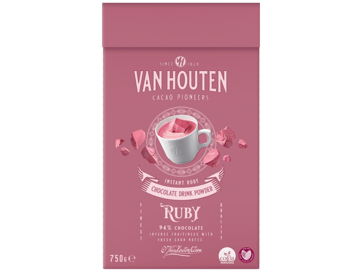 Van Houten Ruby powder