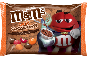 m and m creepy cocoa crisp