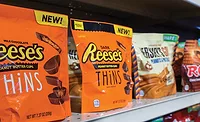 Hershey stand up packaging Hershey stand up packaging