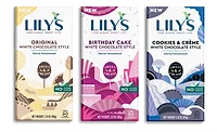 Lilys white chocolate bars