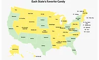 state favorite candy