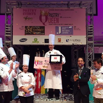 Cher Harris, executive pastry chef at The Hotel Hershey, crowned â??Pastry Queenâ??