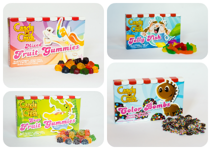 Candy Crush Saga-themed candies launched, 2013-11-05