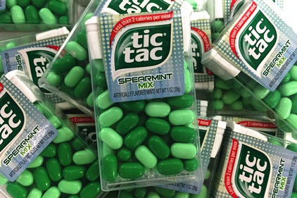 Spearmint Mix Tic Tac mints, 2015-03-18