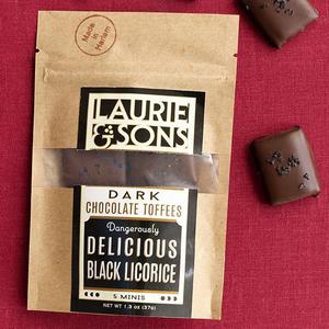 Laurie  Sons Dangerously Delicious Black Licorice Chocolate Toffee