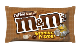 M&M's Coffee Nut wins the nation-wide Flavor Vote.