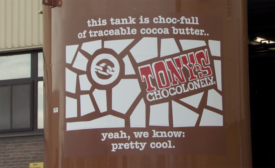Tony's Chocolonely partners with Barry Callebaut to make 100 percent traceable, sustainable chocolate.