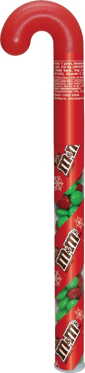 M&Ms Candy Cane
