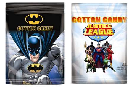 Justice League and Batman Cotton Candy